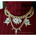 Art und Weise große Charme-hängende Halskette (XJW13161)